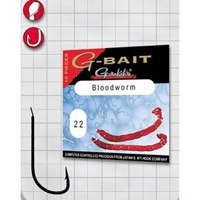 Крючок Gamakatsu G-Bait Bloodworm №18 (10 штук)