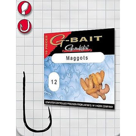 Крючок Gamakatsu G-Bait Maggots B №12 (упаковка - 10шт)