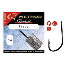 Крючок Gamakatsu G-Method Feeder №14 (10 штук)
