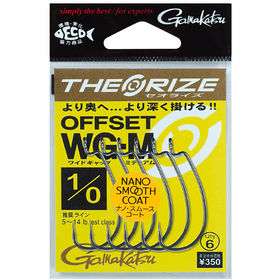 Крючок Gamakatsu Theorize Offset WG-M (NSC) №3/0 (упаковка)