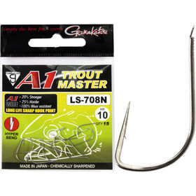 Крючок Gamakatsu TM A1 LS-708N Hooks №6 (упаковка - 15шт)