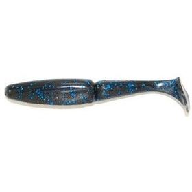 Силиконовая приманка Gambler Little EZ (9,5см) Black Blue Glitter