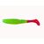Силиконовая приманка Gambler Little EZ (9,5см) Chartreuse Red Tail Silver Glitter