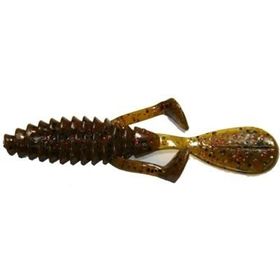 Мягкие приманки Gambler Little Otter /Green Pumpkin Red Glitter