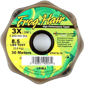 Леска Frog Hair High Perfomance Tippet 30м 0.076мм