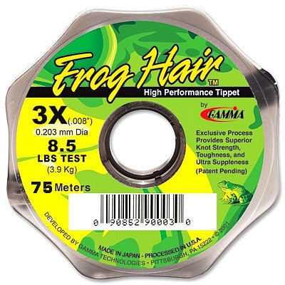 Леска Frog Hair High Perfomance Tippet 75м 0.330мм