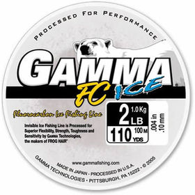 Леска Gamma Ice Fluorocarbon 100m 0,10mm