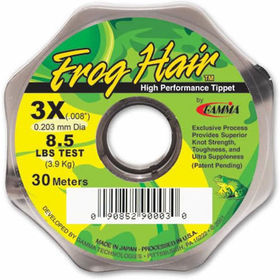 Леска FrogHair Copolymer Tippet Material 30m 0,076mm