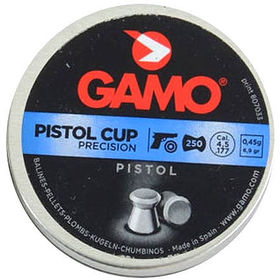 Пули пневматические Gamo Pistol Cup 4.5мм 0.45г (250 шт)