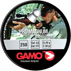 Пули пневматические Gamo Pro-Magnum 4.5мм 0.49г (250 шт)