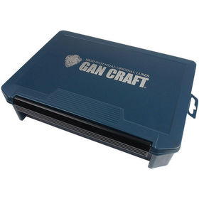 Коробка для снастей Gan Craft Original Logo Multibox L #04-Navy/Navy