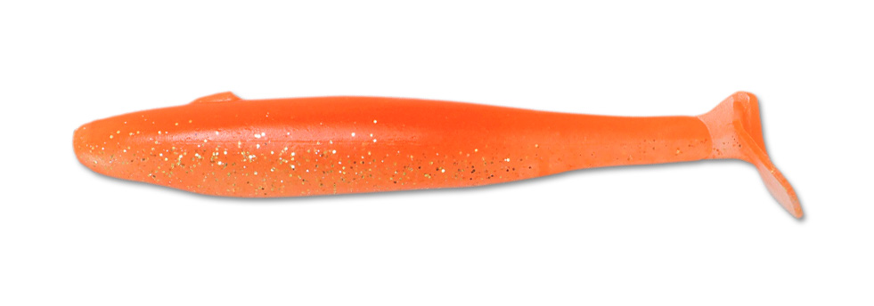 Приманка Gan Craft Bariki Shad 4.8 (12.2 см) 009 Kinokuni Orange (упаковка - 4 шт)