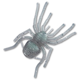Приманка Gan Craft Big Spider Micro (5 см) (упаковка - 6 шт) 25 Clear Lake Bug