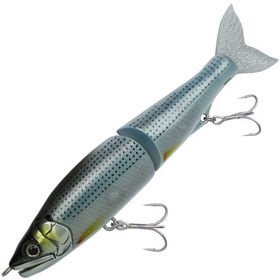 Воблер Gan Craft Jointed Claw Salt Custom 128F (21г) AS15-GM White Konoshiro