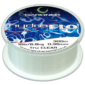 Леска Gardner Hydro Flo Clear 300м 0.28мм (прозрачная)