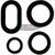 GARDNER Кольцо металлическое 6mm COVERT RIG RINGS Large OVAL (10шт) FWRROL