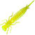 Мягкая приманка Garry Angler Larva Икра 2 (5см) Салатовый с блестками (10шт)