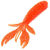 Мягкая приманка Garry Angler Wooly Hawgtail Икра 2.75 (7см) Оранжевый с блестками (6шт)