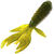 Мягкая приманка Garry Angler Wooly Hawgtail Икра 2.75 (7см) Тёмно-зелёный с блестками (6шт)