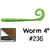Приманка Gary Yamamoto Worm 4 (10см) 236 (упаковка - 10шт)