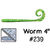 Приманка Gary Yamamoto Worm 4 (10см) 239 (упаковка - 10шт)