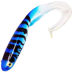 Силиконовая приманка Gator Catfish (35см) Blue Silver Glitter UV