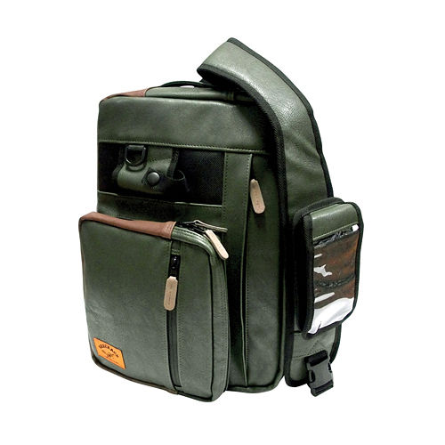 Сумка GEECRACK SAFARI SHOULDER BAG -Moss-Green 15x8x6sm