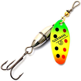 Блесна German вращающаяся VRD120-3 / 7 гр / BV049 цвет