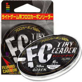 Флюорокарбон Gosen Fluoro Carbon 100% FC Tiny Leader #0.6 30м 0.128мм