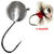 Мормышка Grifon Дробинка с ушком и мухой (5мм) Silver (2шт)