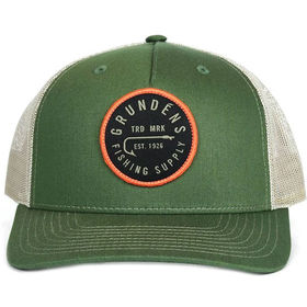 Кепка Grundens Hook Trucker FP (Army Olive/Tan)