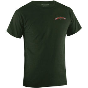 Футболка Grundens Classic Salmon T-Shirt (Army Green) р.S