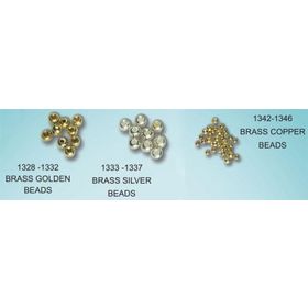Головки медь Gulam Nabi Brass Copper Beads 2.5мм 1000 шт.уп