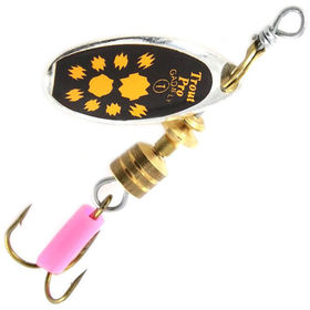 Блесна Hacker Gad-Fly №1 серебро (10г) 78