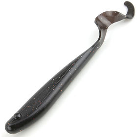 Мягкая приманка Hacker Proper Tail (8см) Black Red Dots (упаковка - 4шт)