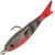 Поролоновая рыбка Hacker Sola (11см) Night Black Red (упаковка - 3шт)