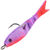 Поролоновая рыбка Hacker Sola (11см) Purple Red Tail (упаковка - 3шт)