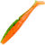 Силиконовая приманка Hacker Ridge Shad (10.5см) Orange Chartreuse Pepper (упаковка - 3шт)