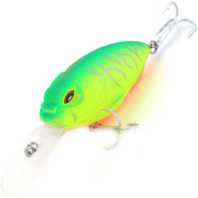 Воблер Hacker Mad Crank Deep 55FL (13.5г) Matt Glow Tiger UV