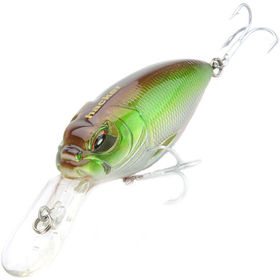 Воблер Hacker Mad Crank Deep 55FL (13.5г) Natural & Orange Belly