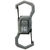 Карабин двойной, магнитный Hearty Rise Magnetic Locking Dual Carabiner HMC-2701 (серый)