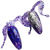 Лягушка Helios Frog (6.5см) Silver Sparkles&Fio (упаковка - 7шт)