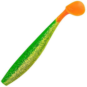 Виброхвост Helios Trofey (14см) Green Peas OT (упаковка - 4шт)