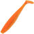 Виброхвост Helios Trofey (14см) Orange&Sparkles (упаковка - 4шт)