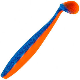 Виброхвост Helios Trofey (14см) Star Blue&Orange (упаковка - 4шт)