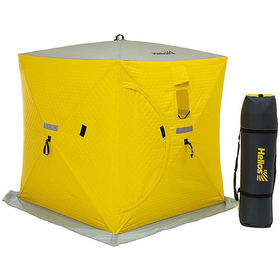 Палатка зимняя Helios Куб 1.5х1.5 Yellow/Gray