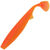 Виброхвост Helios Pike King 6.3 (16см) Orange & Sparkles (упаковка - 3шт)