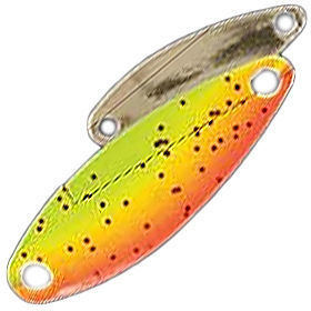 Блесна Herakles Dribble Spoon (2.5г) Chartreuse Orange/Gold