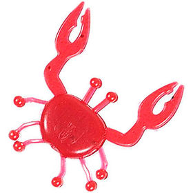 Силиконовая приманка Herakles Mr. Crab (3см) Blood (упаковка - 6шт)