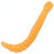 Силиконовая приманка Herakles Rotor Worm 1.5 (2.8см) Orange Fluo (упаковка - 8шт)
